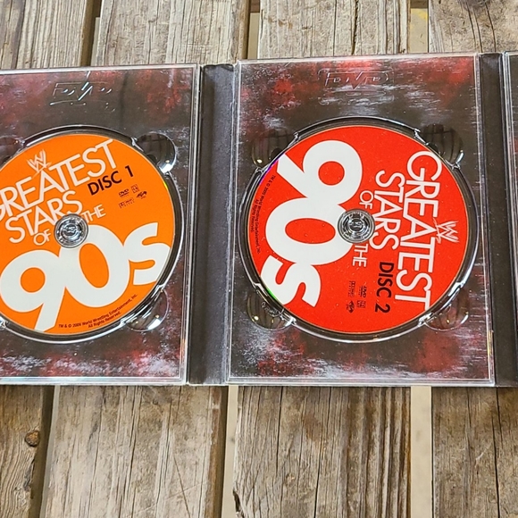 WWE: Greatest Stars of the '90s (DVD 3-disc Set) H - Picture 3 of 6